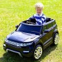 Детский электромобиль Range Rover M 3108 EBR-2: 2.4G, 9 км/ч, EVA - ЧЕРНЫЙ