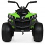 Детский квадроцикл M 4229 EBR-5: 4 км/ч, 45W, 12V7AH, EVA - ЗЕЛЕНЫЙ