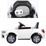 Детский электромобиль M 2772 EBLR-1: 2.4G, EVA, 7 км/ч, кожа - БЕЛЫЙ