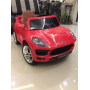 Детский электромобиль MACAN 1518: 2.4G. EVA-колеса, кожа, 50W - КРАСНЫЙ