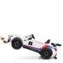 Детский электромобиль M 5405 EBLR-1:  80W, 2.4G, EVA, кожа - БЕЛЫЙ