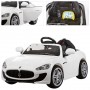 Детский электромобиль Maserati M 3285 EBLR-1: EVA, 2.4G, 7 км/ч - БЕЛЫЙ