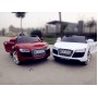 Детский электромобиль AUDI R8 KD100: 12V, 7 км/ч, МЯГКОЕ СИДЕНИЕ, EVA-КОЛЕСА - WHITE