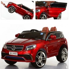 Детский электромобиль Mercedes M 3103 EBLRS-3: 2.4G, кожа, EVA - БОРДОВЫЙ