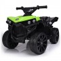 Детский квадроцикл M 3638 EL-5:  EVA, кожа, 5 км/ч, свет фар - ЗЕЛЕНЫЙ