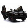 Детский электромобиль Lamborghini M 3903 EBLR-2: 2.4G, EVA, 90W, кожа - ЧЕРНЫЙ