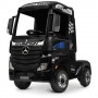 Детский электромобиль грузовик Mercedes M 4208 EBLR-2: 12V 10A, 7 км/ч, EVA, Кожа, 2.4G - ЧЁРНЫЙ