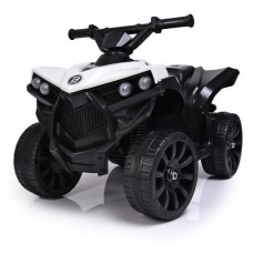 Детский квадроцикл M 3638 EL-11: EVA, кожа, 5 км/ч, свет фар - СЕРЫЙ