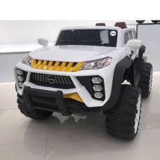 Детский электромобиль M 4138 EBLR-1 Джип: 4х45W, EVA, 2.4G, 7 км/ч - БЕЛЫЙ