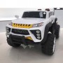 Детский электромобиль M 4138 EBLR-1 Джип: 4х45W, EVA, 2.4G, 7 км/ч - БЕЛЫЙ