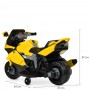 Детский мотоцикл M 4160-6: 25W, 6V4Ah, 3 км/ч - ЖЕЛТЫЙ