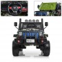 Детский электромобиль Jeep M 3237 EBLR-18: 12V 14A, 4x4, 8 км/ч, EVA, Кожа, 2.4G - ХАКИ