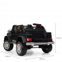 Детский двухместный электромобиль M 4000 EBLR-2 (Mercedes G650): 140W, 7 км/ч, EVA, кожа - ЧЕРНЫЙ
