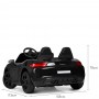 Детский легковой электромобиль Porsche Cayman M 4055 ALS-2:  15 км/ч, EVA, USB - ЧЕРНЫЙ ЛАК