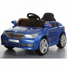 Детский электромобиль BMW M 3271 EBLRS-4: 2.4G. EVA-колеса, 60W, кожа - СИНИЙ (ПОКРАСКА)