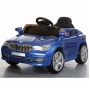 Детский электромобиль BMW M 3271 EBLRS-4: 2.4G. EVA-колеса, 60W, кожа - СИНИЙ (ПОКРАСКА)