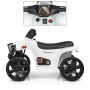 Детский квадроцикл M 3893 L-1: кожаное сиденье - БЕЛЫЙ