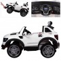 Детский электромобиль ДЖИП M 3579 EBLR-1: 12V, 60W, 7 км/ч, EVA - БЕЛЫЙ