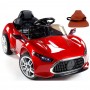 Детский электромобиль KABRIOLET GT: 2.4G, EVA, 5 км/ч, кожа - RED PAINT (7057278670)