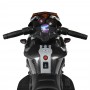 Детский мотоцикл M 3832 ELM-2: 20W, MP3, кожа - ЧЕРНЫЙ (МАТОВЫЙ)