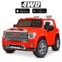 Детский электромобиль M 4294 EBLR-3: 140W, 12V 14А, EVA, 2.4G, кожа - КРАСНЫЙ