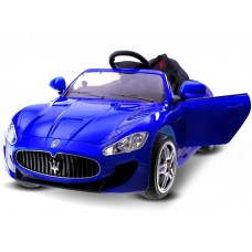 Детский электромобиль Maserati GT PA0129M: EVA, пульт 2.4G, 7 км/ч - Синий (код: 6772045051)