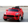 Детский электромобиль MACAN 1518: 2.4G. EVA-колеса, кожа, 50W - КРАСНЫЙ