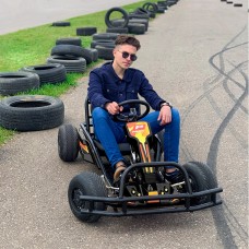 Электрокарт M 4041-2: 1000W, 150x91x90см, до 40 км/ч  - ЧЕРНЫЙ