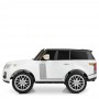 Детский электромобиль Land Rover M 4197 EBLR-1: 2,4G, 4x25W, 12V10AH, EVA, кожа - БЕЛЫЙ