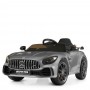 Детский электромобиль джип M 4182 EBLRS-11: 2x45W, 2.4G, EVA, 7 км/ч, кожа-СЕРЫЙ