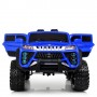 Детский электромобиль M 4138 EBLR-4 Джип: 4х45W, EVA, 2.4G, 7 км/ч - СИНИЙ