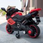 Детский мотоцикл M 3582 E-3: 6V, 15W, EVA, 3-5 км/ч - КРАСНЫЙ