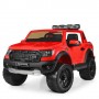 Детский электромобиль джип Ford M 4174 EBLR-3: 4x12V, 2.4G, EVA, 5 км/ч, кожа- КРАСНЫЙ