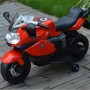 Детский мотоцикл BMW M 3636 EL-3: 12V, 45W, EVA, кожа - КРАСНЫЙ