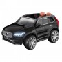 Детский электромобиль VOLVO XC 90 VIP: 8 км/ч, кожа, EVA, 2.4G - ЧЕРНЫЙ