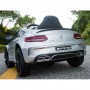 Детский электромобиль M 4010 EBLRS-11 (Mercedes): 90W, 7 км/ч, EVA, кожа - СЕРЕБРО (ПОКРАСКА)