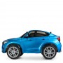 Детский электромобиль JJ 2168 EBLRS-4: 2xМеста, 12V10 Ah, 9 км/ч, 2.4G, EVA, кожа - BLUE PAINT