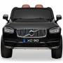 Детский электромобиль VOLVO XC 90 VIP: 8 км/ч, кожа, покраска, EVA, 2.4G - BLACK PAINT