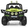Детский электромобиль M 3825 EBLR-5: 4x4, EVA, 12V 10A, USB. Эко-кожа - ЗЕЛЕНЫЙ