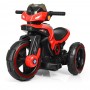 Детский мотоцикл M 3927-3: 50W, USB/MP3, подсветка колес - КРАСНЫЙ