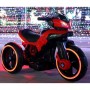 Детский мотоцикл M 3927-3: 50W, USB/MP3, подсветка колес - КРАСНЫЙ