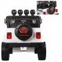 Детский электромобиль Jeep M 3237 EBLR-1: 12V 14A, 4x4, 8 км/ч, EVA, Кожа, 2.4G - БЕЛЫЙ