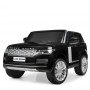 Детский электромобиль джип Land Rover M 4175(MP4)EBLR-2: 4x35W, 2.4G, EVA, 2х12V7AH, кожа- ЧЕРНЫЙ