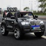 Детский электромобиль BMW M 3118 EBRL-2: 2.4G, EVA, 140W, 4x4, 9км/ч, кожа -  ЧЕРНЫЙ