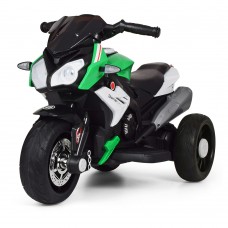 Детский мотоцикл M 3991 E-5: EVA, 20W, 4 км/ч - ЗЕЛЕНЫЙ