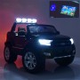 Детский электромобиль Ford Ranger M 3573(MP4) EBLR-2: 180W, 12V 14А, EVA, 2.4G, кожа - ЧЕРНЫЙ