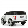 Детский электромобиль Land Rover M 4197 EBLR-1: 2,4G, 4x25W, 12V10AH, EVA, кожа - БЕЛЫЙ