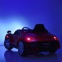 Детский электромобиль Tesla M 3964 EBLR-3: 7 км/ч, 70W, EVA, кожа - КРАСНЫЙ
