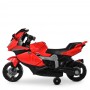 Детский мотоцикл M 4082-3: 25W, MP3/USB, - КРАСНЫЙ