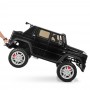 Детский двухместный электромобиль M 4000 EBLR-2 (Mercedes G650): 140W, 7 км/ч, EVA, кожа - ЧЕРНЫЙ